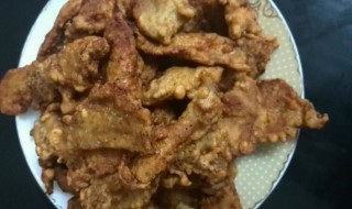 干炸里脊的家常做法 干炸里脊的家常做法怎么挂糊