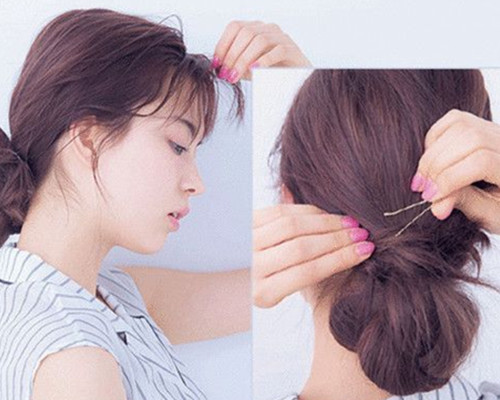 各种发型的扎法