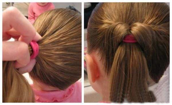 小女孩最漂亮的扎头发步骤详解