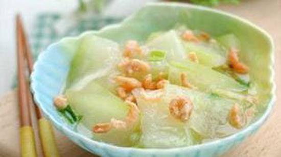 海米冬瓜的家常做法,美味新鲜挡不住