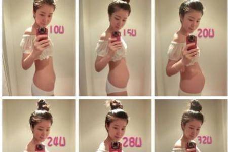 怀孕三个月肚子有多大