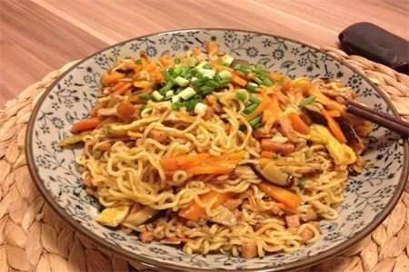 炒方便面做法