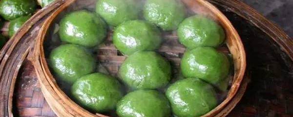 江西清明吃的绿色的是什么