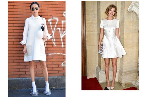 裙装不是只有赫本小黑裙，梦露小白裙也能让你美炸天